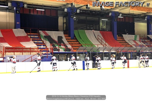 2019-12-14 Hockey Milano Bears-Chiavenna 5705 Squadra